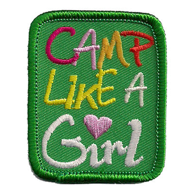 Camp Like A Girl Patch