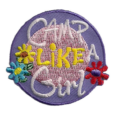 Camp Like A Girl Patch