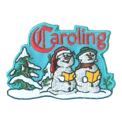 Caroling (Snow People) Patch