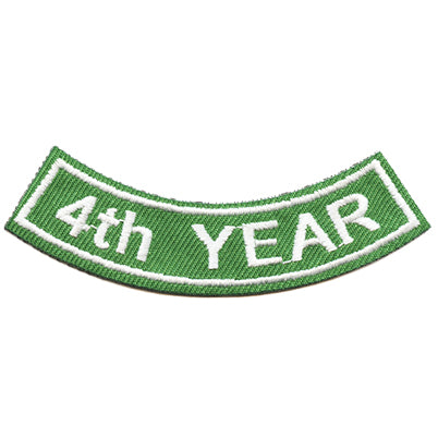 4th Year Rocker Patch