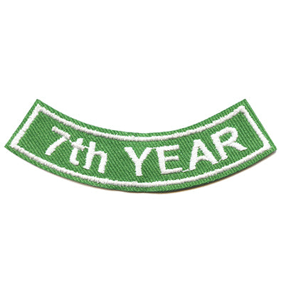 7th Year Rocker Patch