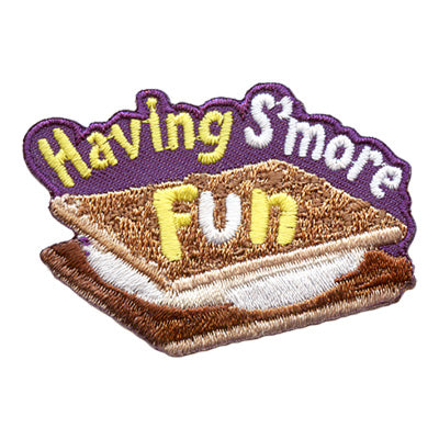 Having S'more Fun Patch