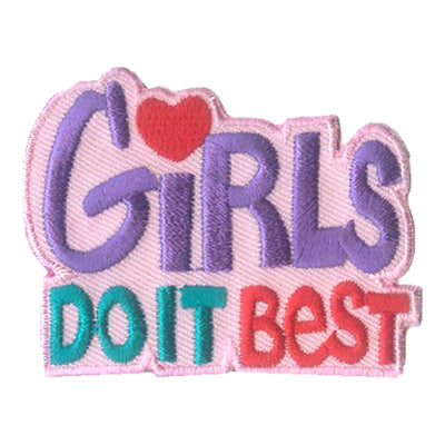 Girls Do It Best Patch