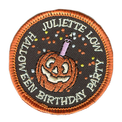 Juliette  Halloween Bday Patch