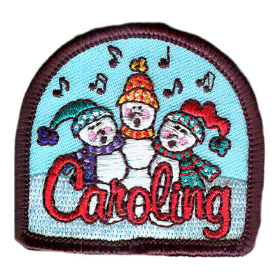 Caroling (Snow People) Patch