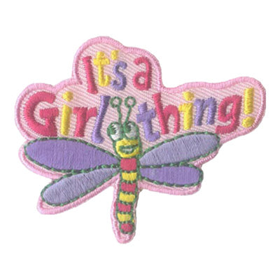 It's A Girl Thing Patch