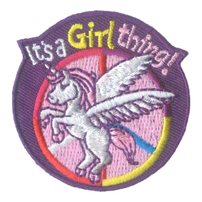 It's A Girl Thing Patch