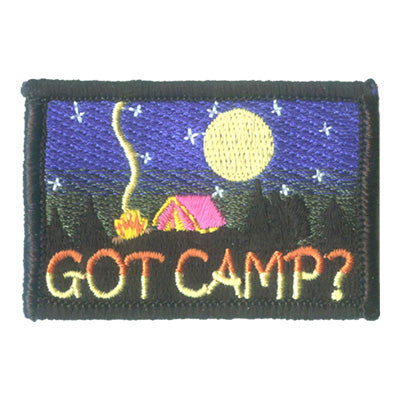 Got Camp? (Tent & Fire) Patch