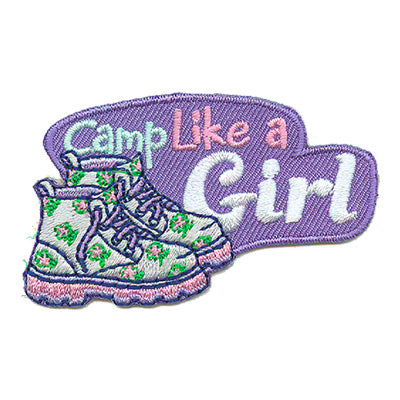 Camp Like A Girl Patch