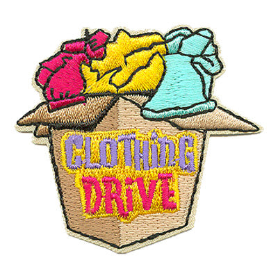 Clothing Drive Patch