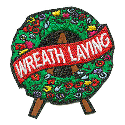 Wreath Laying Patch