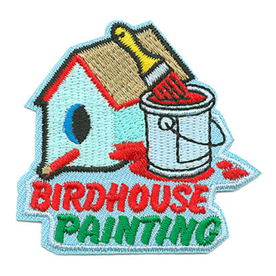 Birdhouse Painting Patch