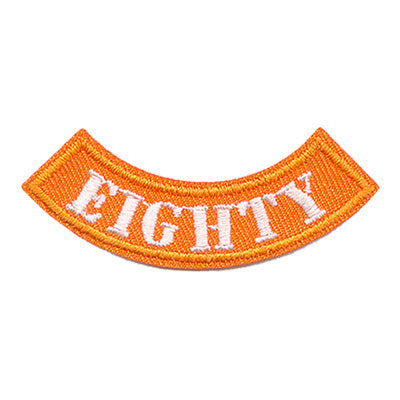 Eighty Miles Rocker Patch