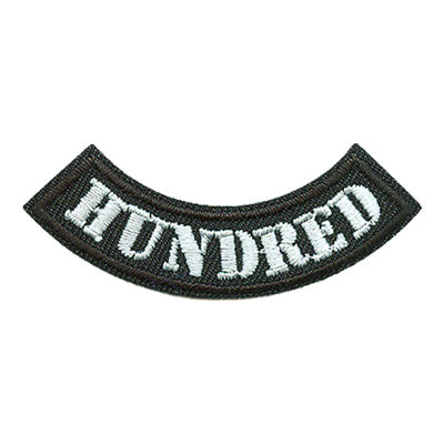 Hundred Miles Rocker Patch