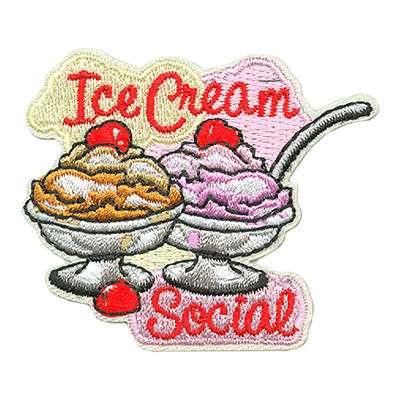 Ice Cream Social Patch