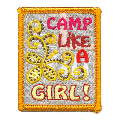 Camp Like A Girl Patch