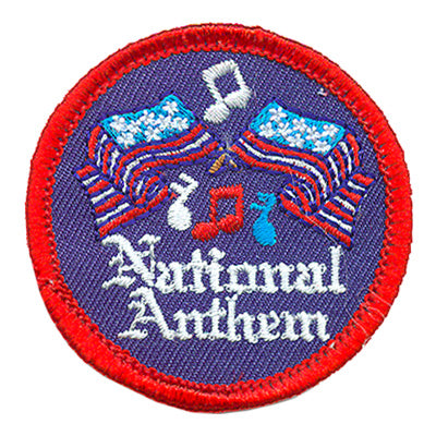 National Anthem Patch
