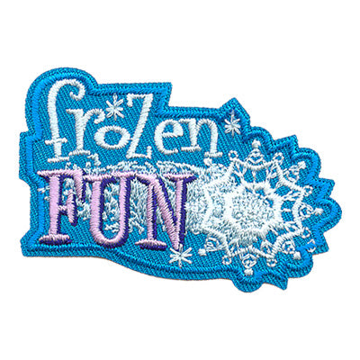 Frozen Fun (Snowflake) Patch