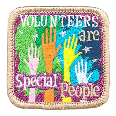 Volunteers Are Special Patch