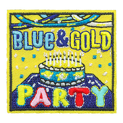 Blue & Gold Patch