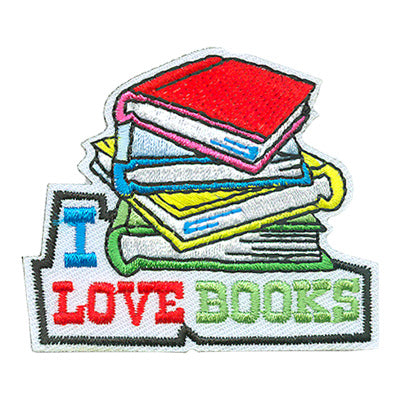 I Love Books Patch