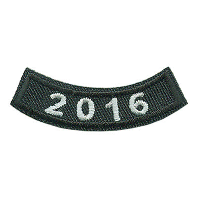 2016 Black Year Rocker Patch