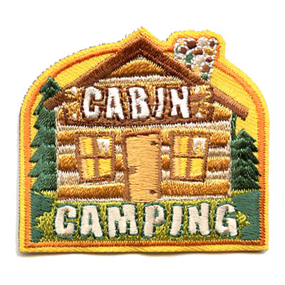 Cabin Camping Patch