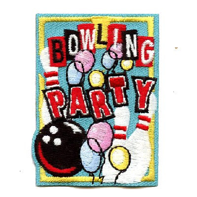 Bowling Party Patch