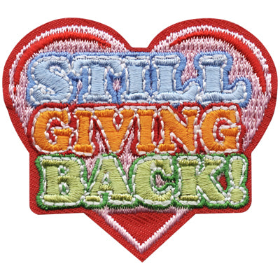 Still Giving Back Patch