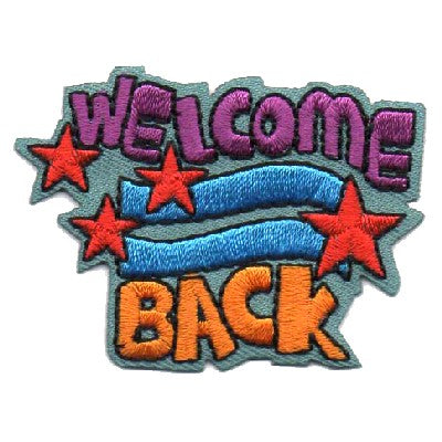 Welcome Back Patch