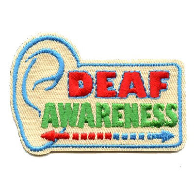 Deaf Awareness Patch