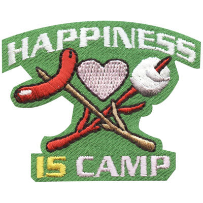 Happiness Is Camp Patch