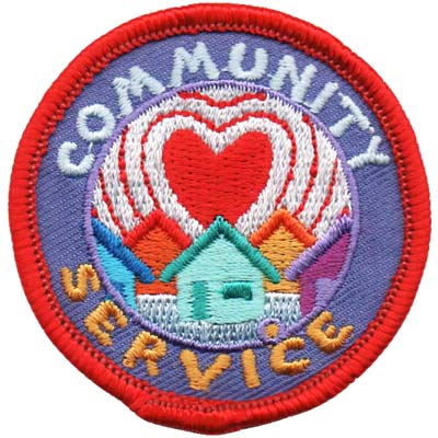 Community Service Patch