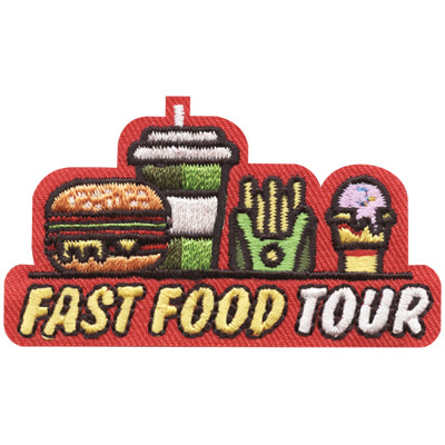 Fast Food Tour Patch