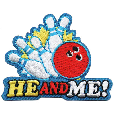 He and Me! (Bowling) Patch