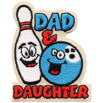 Dad & Daughter (Bowling) Patch