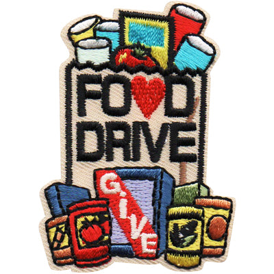 Food Drive Patch