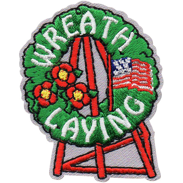 Wreath Laying Patch