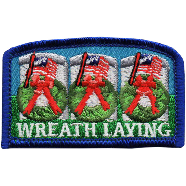 Wreath Laying Patch