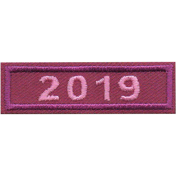 2019 Purple Year Bar Patch