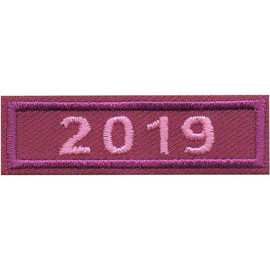 2019 Purple Year Bar Patch