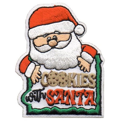 Cookies with Santa Patch