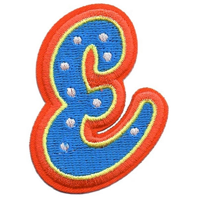 Letter E Patch