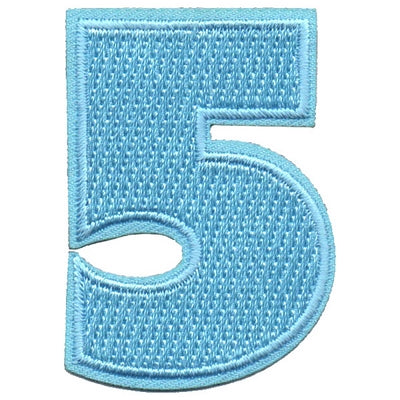 Number 5  Patch
