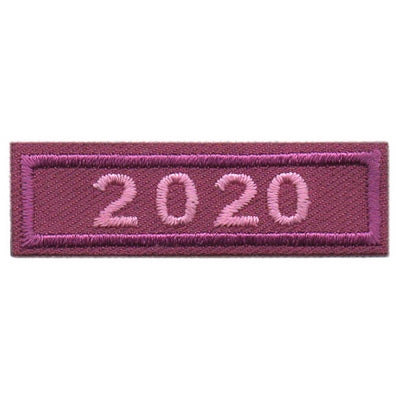 2020 Purple Year Bar Patch