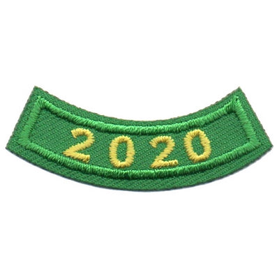 2020 Green Year Rocker Patch