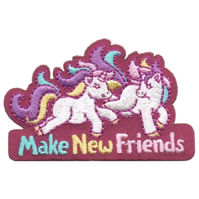 Make New Friends Patch