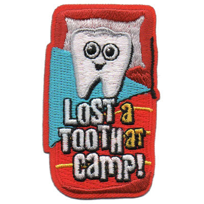 Lost a Tooth at Camp  Patch