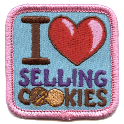 I Love Selling Cookies Patch