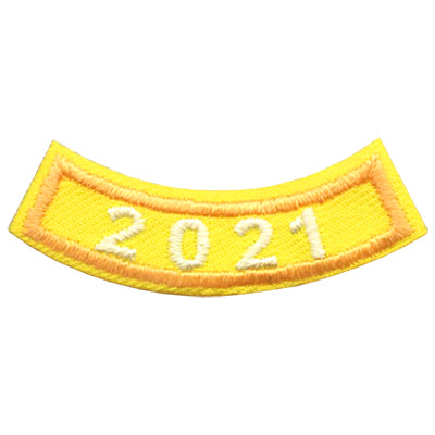 2021 Gold Year Rocker Patch